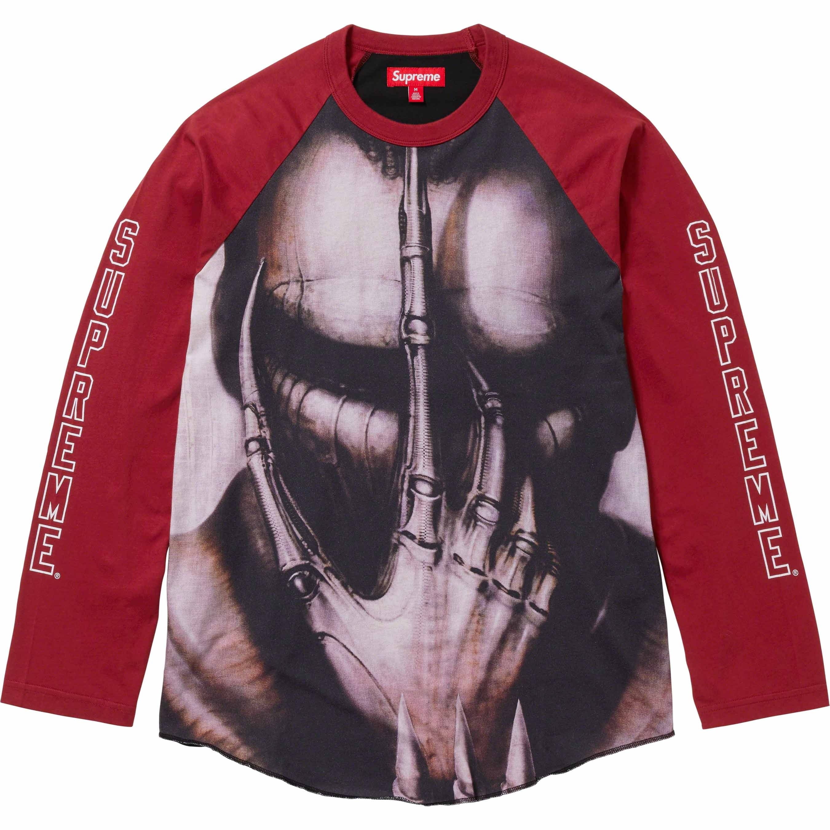 H.R. Giger Raglan L/S Top view 7